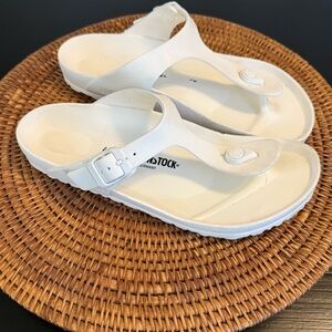 Birkenstock Classic White Thong Sandals